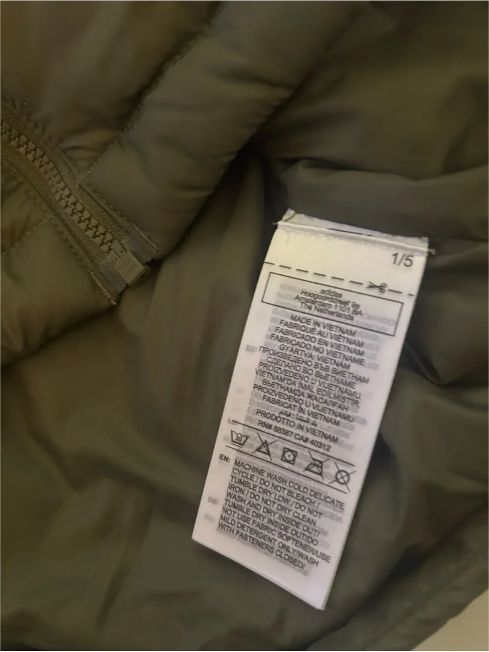 adidas warm insulated